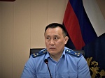 Заместитель начальника управления Генеральной прокуратуры Российской Федерации по Сибирскому федеральному округу Баир Доржиев принял участие в работе коллегии прокуратуры  Алтайского края